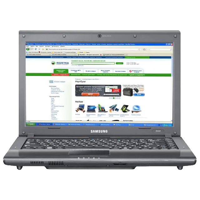 Ремонт петель крышки  Samsung R440E