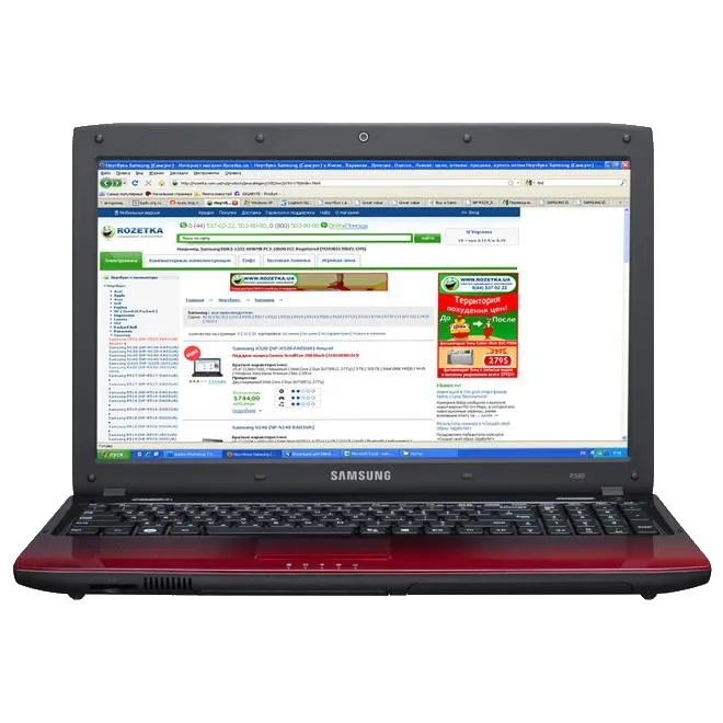 Ремонт петель крышки  Samsung R578E