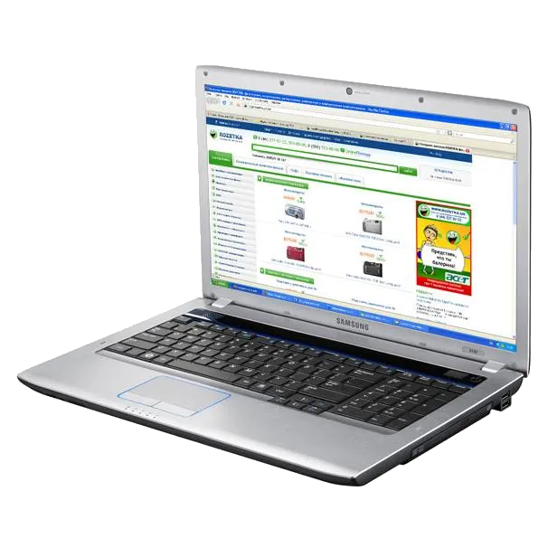 Ремонт петель крышки  Samsung R730-JS02
